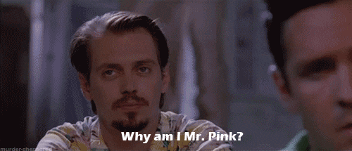 Mr. Pink from Reservoir Dogs (1992)