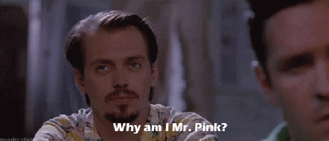 Mr. Pink from Reservoir Dogs (1992)